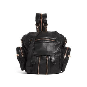 Alexander Wang Convertible Lambskin Mini Marti Backpack in Latte Mini Marti Backpack by Alexander Wang - La GarÁonne – La  main image 4